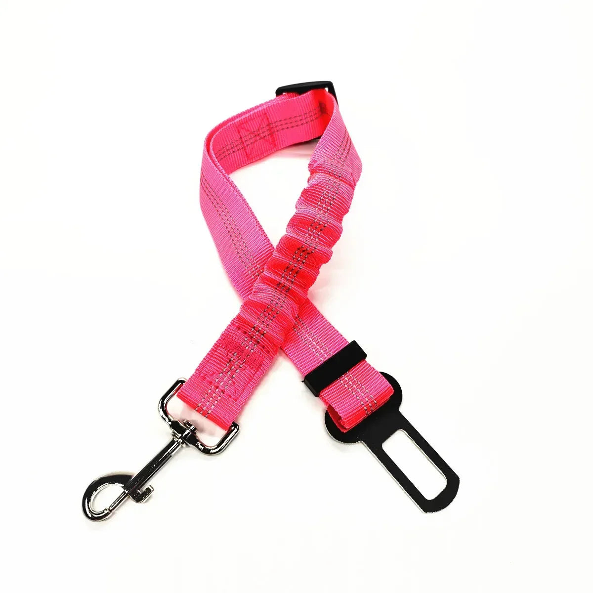 Pet Car Seat Belt Harness – Adjustable Safety Clip for Dogs & Cats