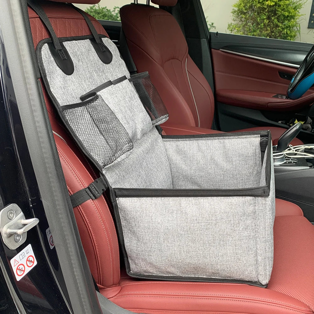 Dog Car Booster Seat – Front Seat Pet Carrier