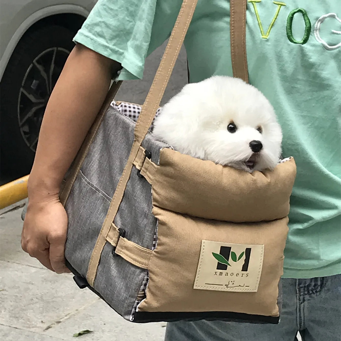 Portable Car Safety Pet Seat for Small Dogs Cat Travel Central Control Cat DogBed Transport Dog Carrier Protector Dog Bags