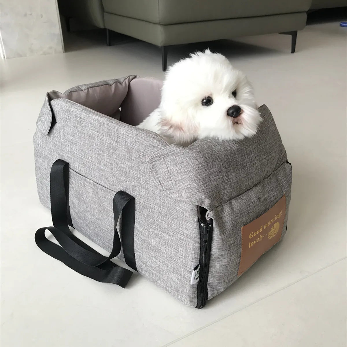 Pet Dog Car Seat Bed Car Central Seat Cat Dog Travel Portable Carrier for Safety Bag Dog Pet Accessories